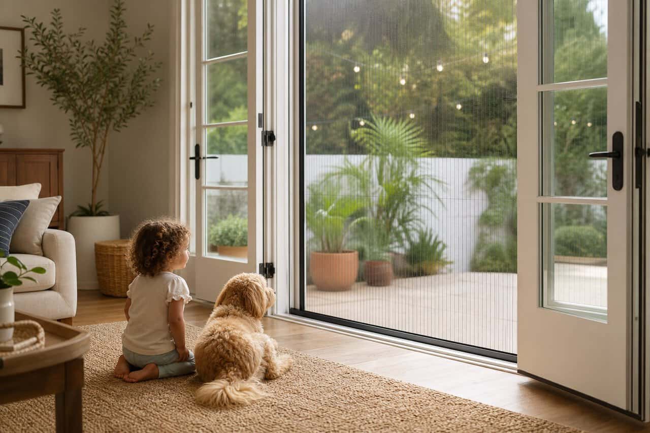 Are Phantom Screens Good for Pets and Children?